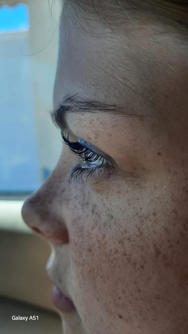 Eyebrow Lamination Result
